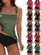 Zweiteiler High-Waist Badeanzug für Damen