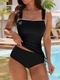 Zweiteiler High-Waist Badeanzug für Damen
