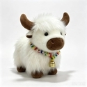 Soft Yak Plush Toy Pendant Realistic Animal Doll