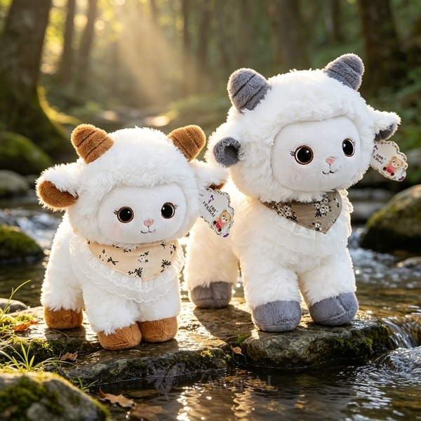 Cloud Wool Plush Sheep Doll Soothing Companion Toy