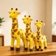 Gelbe Giraffe Plüschpuppe Simulationstier für Kinder