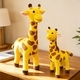 Gelbe Giraffe Plüschpuppe Simulationstier für Kinder