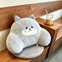 Cute Animal Plush Lumbar Support Cushion