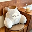 Cute Animal Plush Lumbar Support Cushion