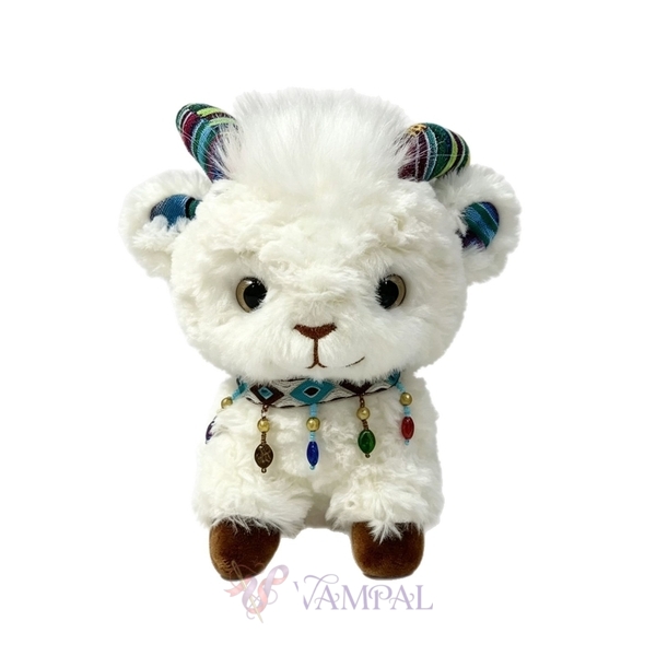 Xinjiang lamb Cute White Lamb Plush Toy Stuffed Pendant For Kids