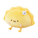 Ultra Soft Dumpling Bun Plush Pillow Waist Support Cushion