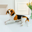 Simulation Dog Plush Toy Ornament Doll Figure Gift