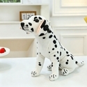 Simulation Dog Plush Toy Ornament Doll Figure Gift