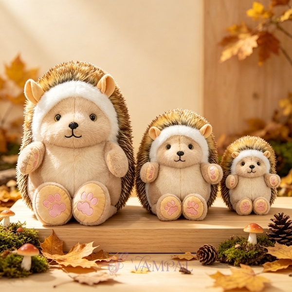 Karamell Wendbarer Igel Plüschtier Realistisches Stofftier Ornament