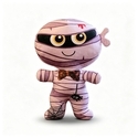 Funny Halloween Plush Doll Pumpkin Skull Horror Decoration