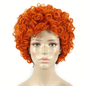 Button mesh Short Curly Halloween Cosplay Wig For Women