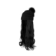 Long Curly Wavy Knit Wig Hat With Side-Swept Bangs