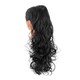 Long Curly Water Wave Drawstring Ponytail Wig