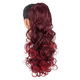 Long Curly Water Wave Drawstring Ponytail Wig