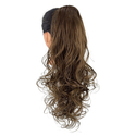 Long Curly Water Wave Drawstring Ponytail Wig