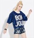 Damen glitzerndes lässiges Pailletten-Shirt mit halben Ärmeln