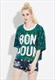 Damen glitzerndes lässiges Pailletten-Shirt mit halben Ärmeln