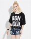 Damen glitzerndes lässiges Pailletten-Shirt mit halben Ärmeln