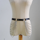 PU Leather Corset Waist Chain With Tassel Multi-Layer Body Chain