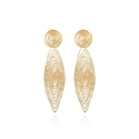 Jiasi Meereswellen-Ohrringe Meereswellen-Statement-Ohrringe Leichter Luxus Extravagantes Design