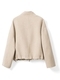 Double-Faced Wool Coat With Mulberry Silk Korean Style