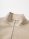 Double-Faced Wool Coat With Mulberry Silk Korean Style