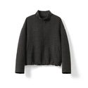 Double-Faced Wool Coat With Mulberry Silk Korean Style