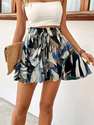Women's Printed Wide-Leg Romper Summer Beach Vacation Outfit