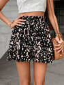 Women's Printed Wide-Leg Romper Summer Beach Vacation Outfit