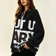 Colorful Plant Print German Velvet Zip Jacket For Women