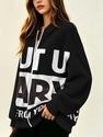 Colorful Plant Print German Velvet Zip Jacket For Women