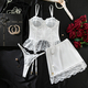 Sheer Lace Cami Bodycon Dress 3-Piece Set