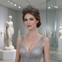 Vintage Elegant Alloy Rhinestone Bridal Tiara