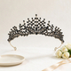 Vintage-elegante Braut-Tiara aus Legierung mit Rhinestones