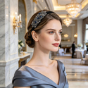 Elegantes Haarband aus Legierung, vielseitiges Haaraccessoire im koreanischen Stil