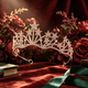 Vintage-Braut-Tiara mit Sternen und Rhinestones