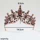 Vintage Bridal Crown Alloy Wedding Tiara