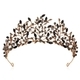 Elegant Crystal Diamond Bridal Tiara Headpiece