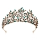 Elegant Crystal Diamond Bridal Tiara Headpiece