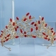Elegant Crystal Diamond Bridal Tiara Headpiece