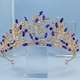 Elegant Crystal Diamond Bridal Tiara Headpiece