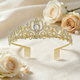 Rhinestone-Kronen-Haarreif, Haaraccessoire für Hochzeit, Party und Pageant