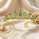 Rhinestone-Kronen-Haarreif, Haaraccessoire für Hochzeit, Party und Pageant