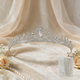 Minimalist Rhinestone Bridal Tiara Crown