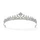 Minimalist Rhinestone Bridal Tiara Crown