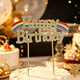 Crystal Rhinestone Cake Topper For Birthday Wedding Decoration