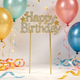 Crystal Rhinestone Cake Topper For Birthday Wedding Decoration