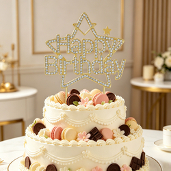 Style 5 Gold With White Diamond