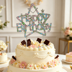 Style 5 White K With Colorful Diamond
