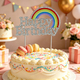 Crystal Rhinestone Cake Topper For Birthday Wedding Decoration